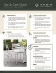 Metal Outdoor Tables and Chairs Guide