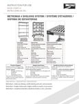 MetroMax4 Drying Rack Shelving Instructions for Use