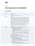 Tork Universal Natural Kraft M-Fold Paper Towel Tork Universal Natural Kraft M-Fold Paper Towel