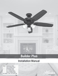 Builder Plus with 3 Lights 52 inch Manual