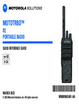 Motorola Solutions_R2_Portable_Radio_Quick Reference Guide