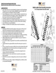 Mobile Ladder Stand_Assembly Instructions for 5-16 step SR