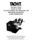 model-kl-100-and-kl-150-instruction-manual model-kl-100-and-kl-150-instruction-manual