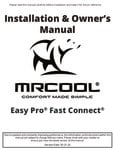 mrcool-ez-pro-br-en-01 Installation and Owner's Manual mrcool-ez-pro-br-en-01 Installation and Owner's Manual