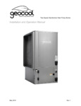 MRCOOL Geocool Installation and Operation Manual
