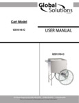 Nemco GS1516C Popcorn Cart Manual Nemco GS1516C Popcorn Cart Manual