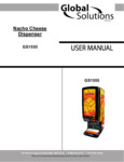 Nemco GS1555 Nacho Cheese Dispenser Manual