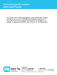New Pig ZEELINEPUMPCHEMGUIDE