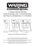 Waring 3 Speed Mixers