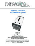 Newaire_HG2500_Hydroxyl_Generator_Air_Treatment_System_Manual