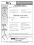 NPS 6500 Stool Instruction sheet.030118 NPS 6500 Stool Instruction sheet.030118