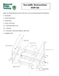 National Public Seating STP32 Assembly Instructions