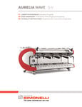 Nuova Simonelli Aurelia Wave Espresso Machine Manual Nuova Simonelli Aurelia Wave Espresso Machine Manual