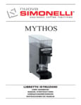 Nuova Simonelli Mythos Basic Espresso Grinder Manual Nuova Simonelli Mythos Basic Espresso Grinder Manual