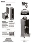Oklahoma Sound Black Lectern Base Instructions Oklahoma Sound Black Lectern Base Instructions