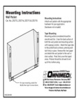 Omnimed Wall Pocket Mounting Instructions
