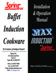 Operation Manual: Max Induction Range SM-651R Operation Manual: Max Induction Range SM-651R