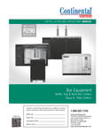 Continental Refrigeration_Operation Manual_Bar Equipment