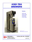 Manual for Iced Tea Brewers and Dispensers