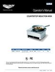 Vollrath Countertop Induction Wok Range Manual Vollrath Countertop Induction Wok Range Manual