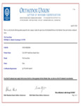 Frozen Bean Kosher Certificate Frozen Bean Kosher Certificate