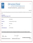 Frozen Bean Kosher Certificate Frozen Bean Kosher Certificate