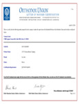 LouAna Kosher Certificate