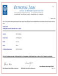 LouAna Kosher Certificate