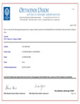 Gatorade Kosher Certificate