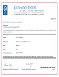 Bittermens Kosher Certificate