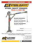 OZ Steel Davit Crane Manual