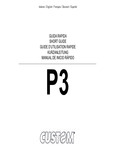 P3_Quick Start Guide P3_Quick Start Guide
