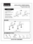 Elkay LK1000CR faucet installation instructions Elkay LK1000CR faucet installation instructions