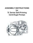 Pacer S Pump Assembly Instructions