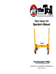 Paragon Pro Manufacturing Solutions Troll Drywall & Material Handling Cart 1270 Manual Paragon Pro Manufacturing Solutions Troll Drywall & Material Handling Cart 1270 Manual