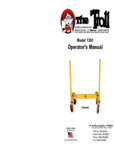 Paragon Pro Manufacturing Solutions Troll Drywall & Material Handling Cart 1361 Manual