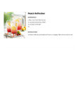 Peach Refresher Peach Refresher