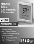 PECO Contol Solutions Performance PRO T12532-001 Operating Manual