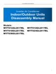 Pioneer Inverter Air Conditioner Indoor_Outdoor Units Disassembly Manual 3