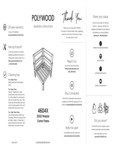 POLYWOOD 4604X Edge Modular Corner Chair Assembly Instructions POLYWOOD 4604X Edge Modular Corner Chair Assembly Instructions