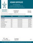 Kosher Certification