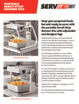Portable Servit Warmer Sell Sheet Portable Servit Warmer Sell Sheet