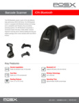 POS-X ION Bluetooth 2D Scanner with charging crade POS-X ION Bluetooth 2D Scanner with charging crade