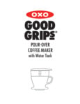 Instructions OXO coffee dripper