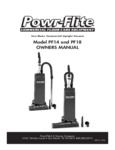 Powr-Flite PF14 and PF18 Manual Powr-Flite PF14 and PF18 Manual