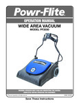 Powr-Flite PF2030 Manual Powr-Flite PF2030 Manual