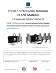 Preston Infant Maniken Manual