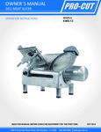 ProCut_KMS-13_Meat_Slicer_Manual