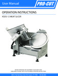 ProCut_KSDS-12_Meat_Slicer_Manual