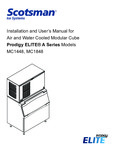 Scotsman ProdigyELITE_UserManual_MC1448_MC1848_AC_WC Scotsman ProdigyELITE_UserManual_MC1448_MC1848_AC_WC